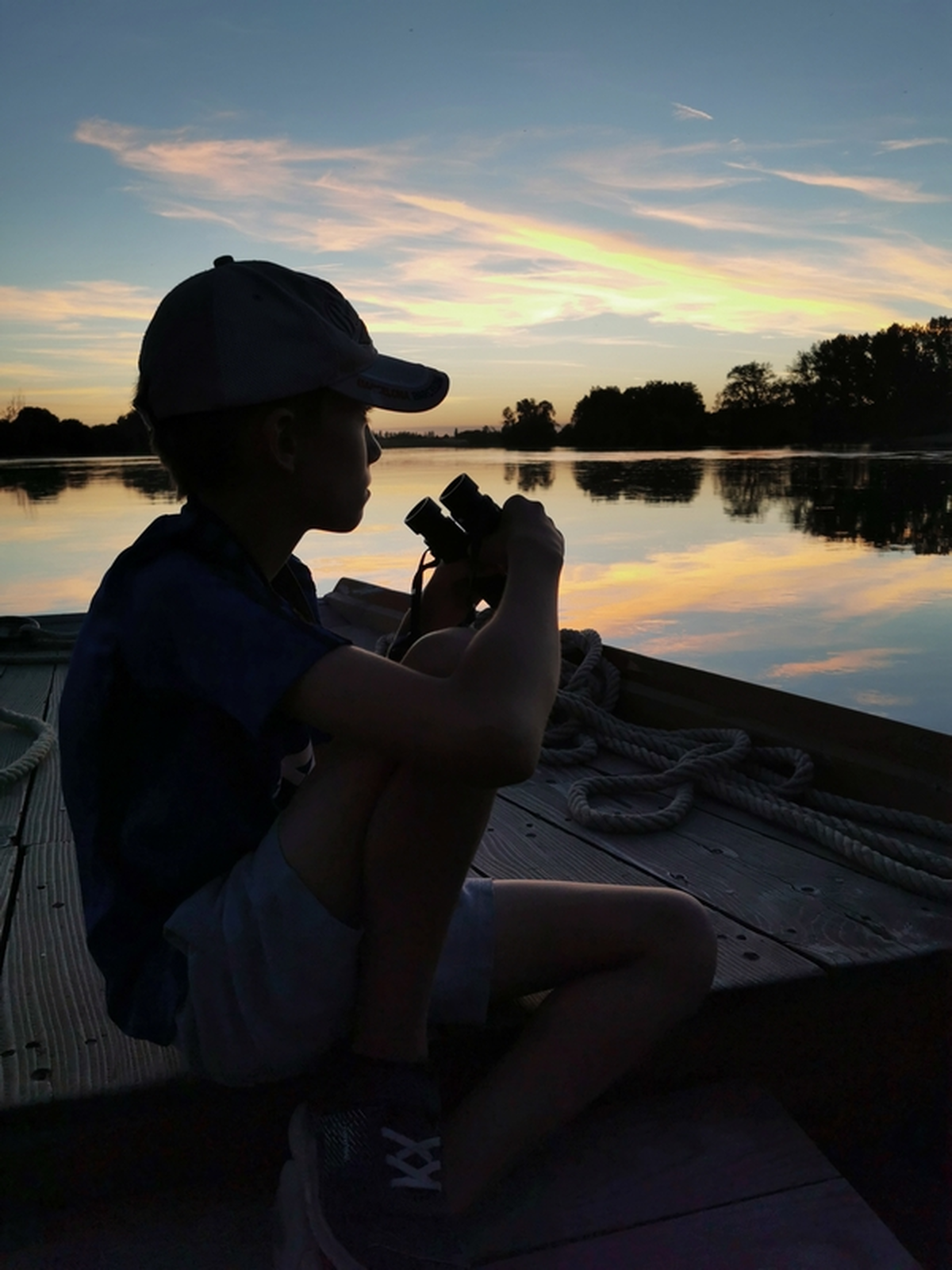 Balade Loire et apéro : La Loire au crépuscule