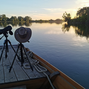 Balade Loire et pique-nique : La Loire au crépuscule