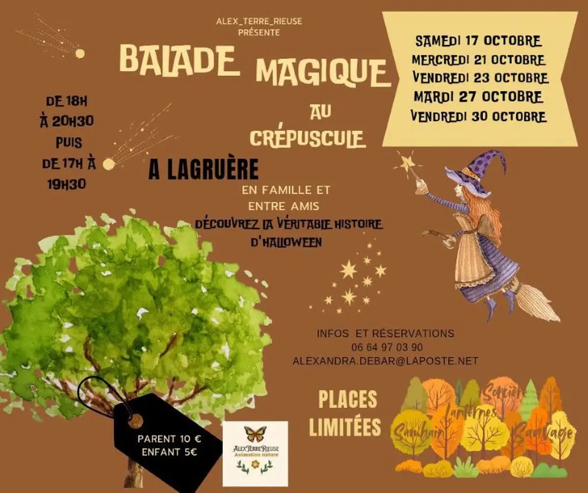 Balade magique au crépuscule