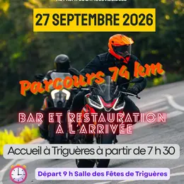 Balade moto au profit de la Mucoviscidose
