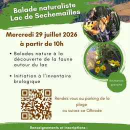 Balade naturaliste au lac de Séchemaille