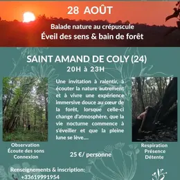 Balade nature au crépuscule