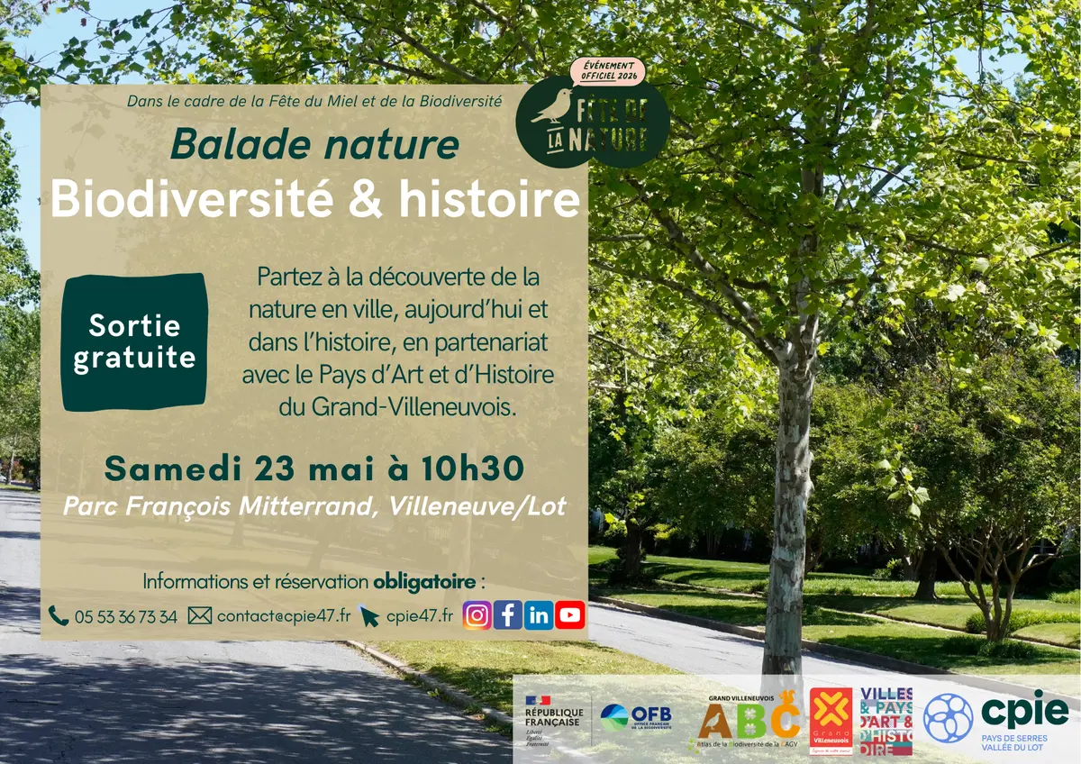 Balade nature entre biodiversité et histoire