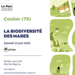 Balade nature La biodiversité des mares à Coulon
