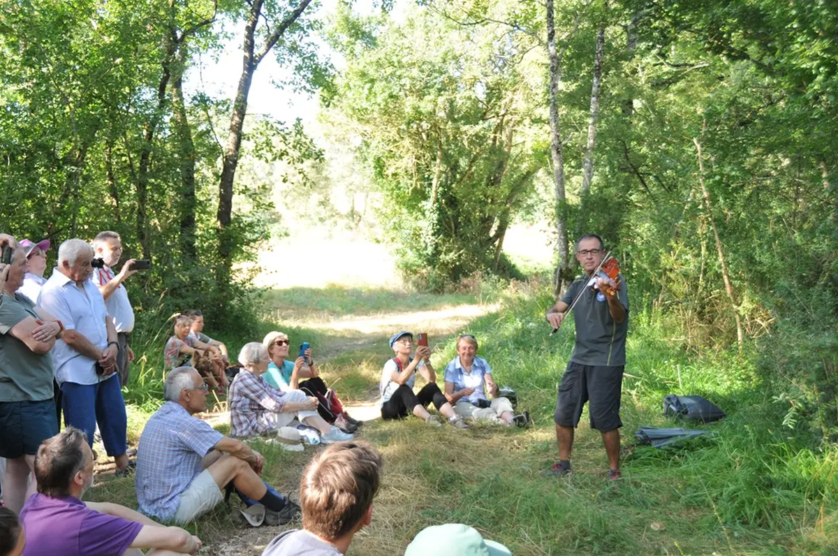 Balade nature, patrimoine et musique Plaisance au crépuscule