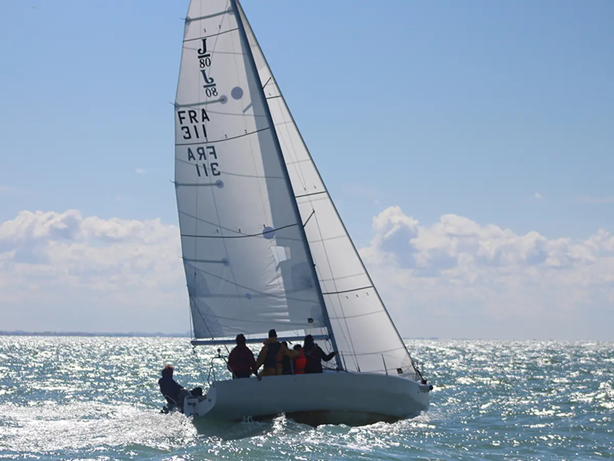 Balade nautique en voilier entre Touques et mer