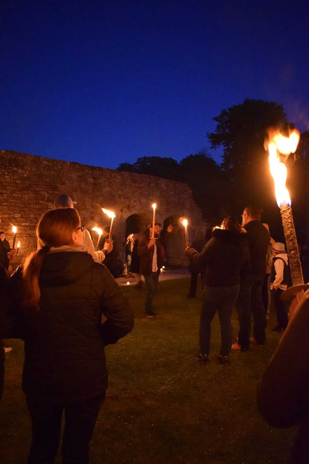 Balade nocturne aux flambeaux