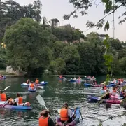 Balade nocturne en canoë et paddle à Poitiers (86)