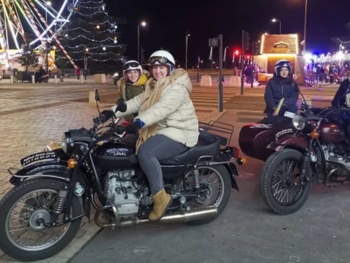 Balade nocturne en Side-Car à Tours (37)