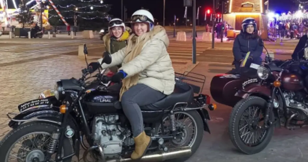 Balade nocturne en Side-Car à Tours (37)