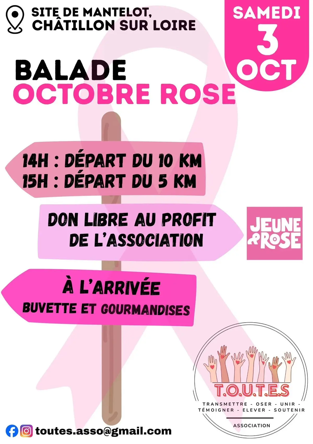 Balade Octobre Rose