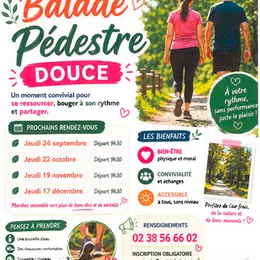 Balade pédestre douce avec la Ligue Contre le Cancer