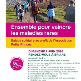 Balade solidaire Ensemble pour vaincre les maladies rares