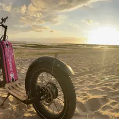 Balade sunset et apéro à trottinette électrique à Biganos (33)