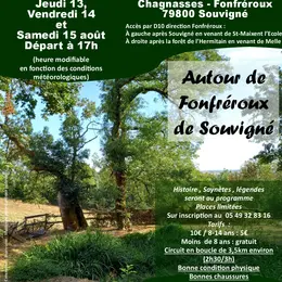 Balade surprise 13/14/15 aout à 17h à Souvigné