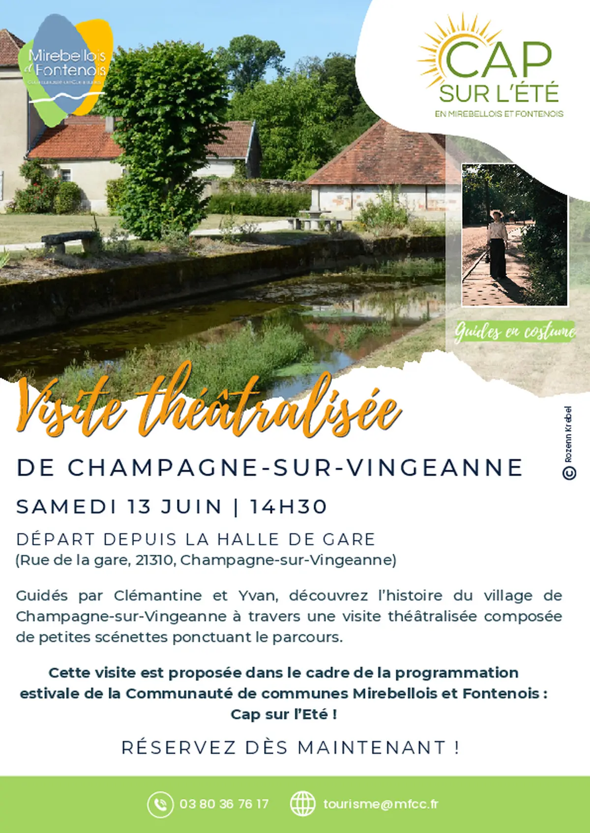 Balade théâtralisée de Champagne sur Vingeanne