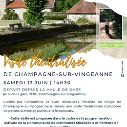 Balade théâtralisée de Champagne sur Vingeanne