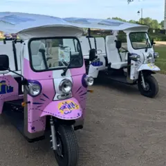 Balade Trésors de la Loire en TukTuk à Angers (49)