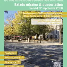 Balade urbaine & concertation : Réinventons ensemble Le cours Négrel Féraud