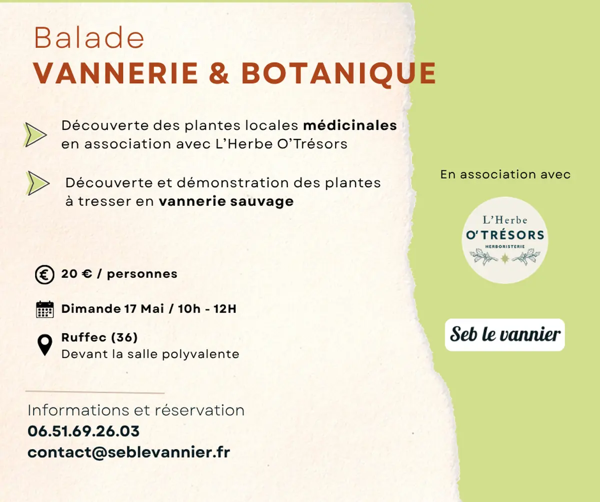 Balade vannerie & botanique