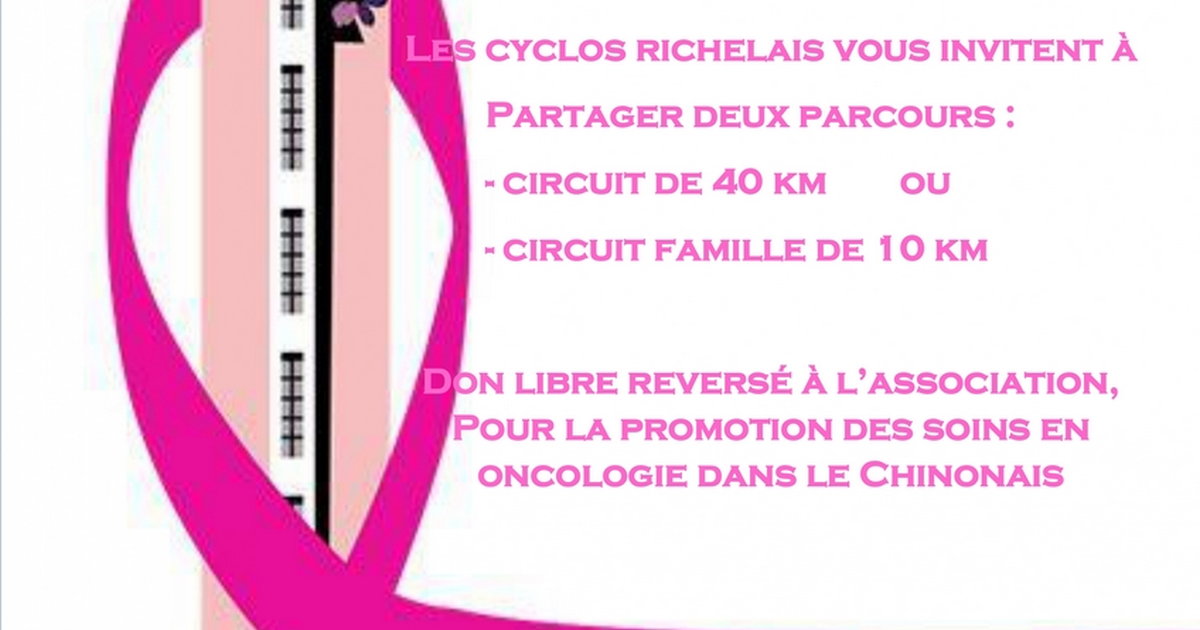 Balade vélo - Octobre Rose