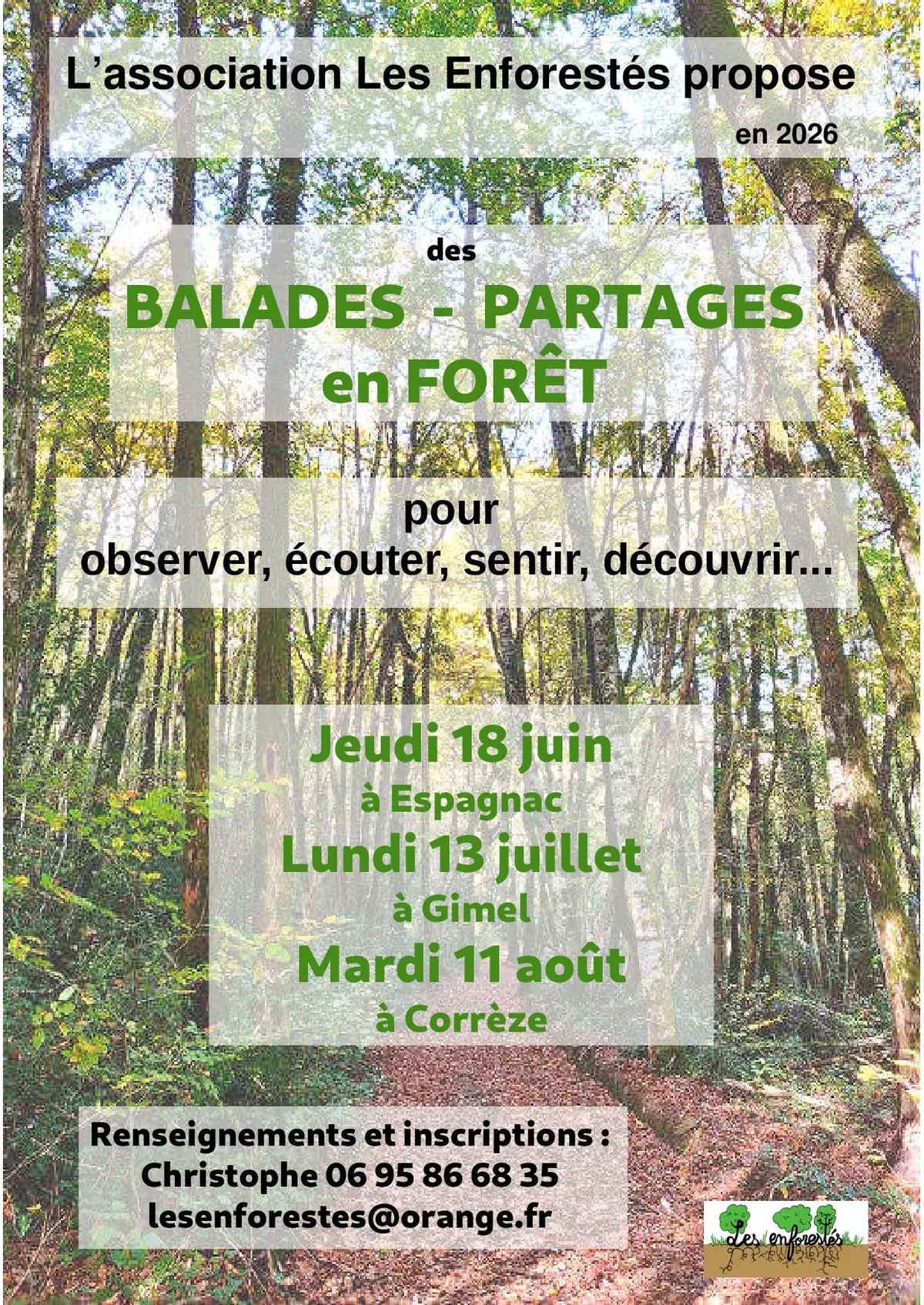 Balades - Partages en forêt