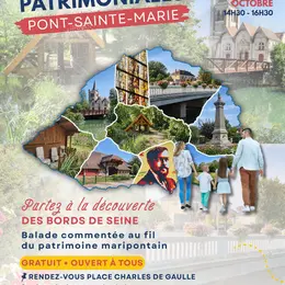Balades patrimoniales : à la découverte de Pont-Sainte-Marie