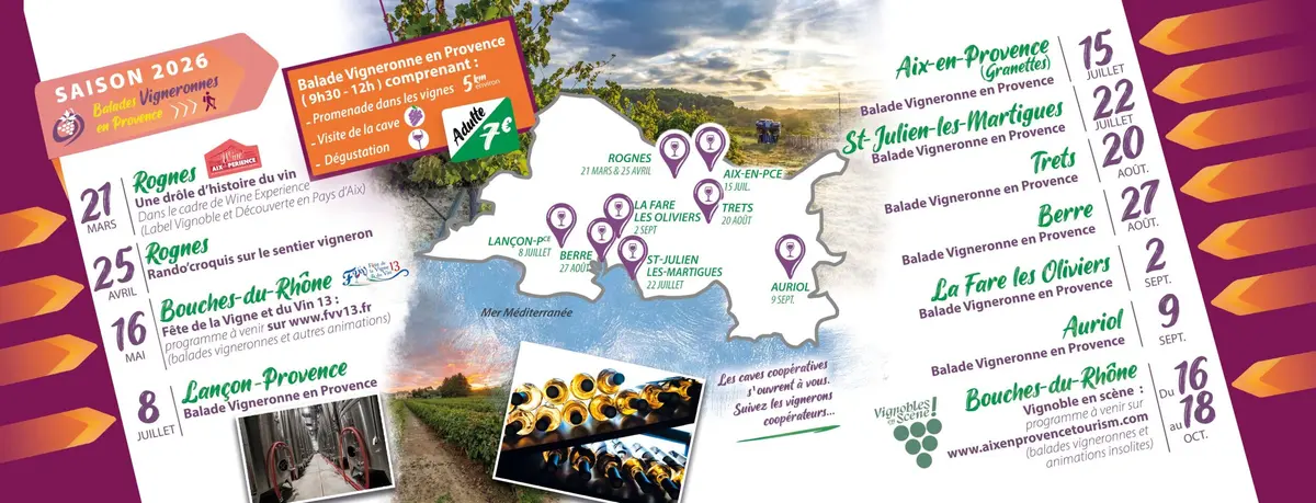 Balades Vigneronnes en Provence