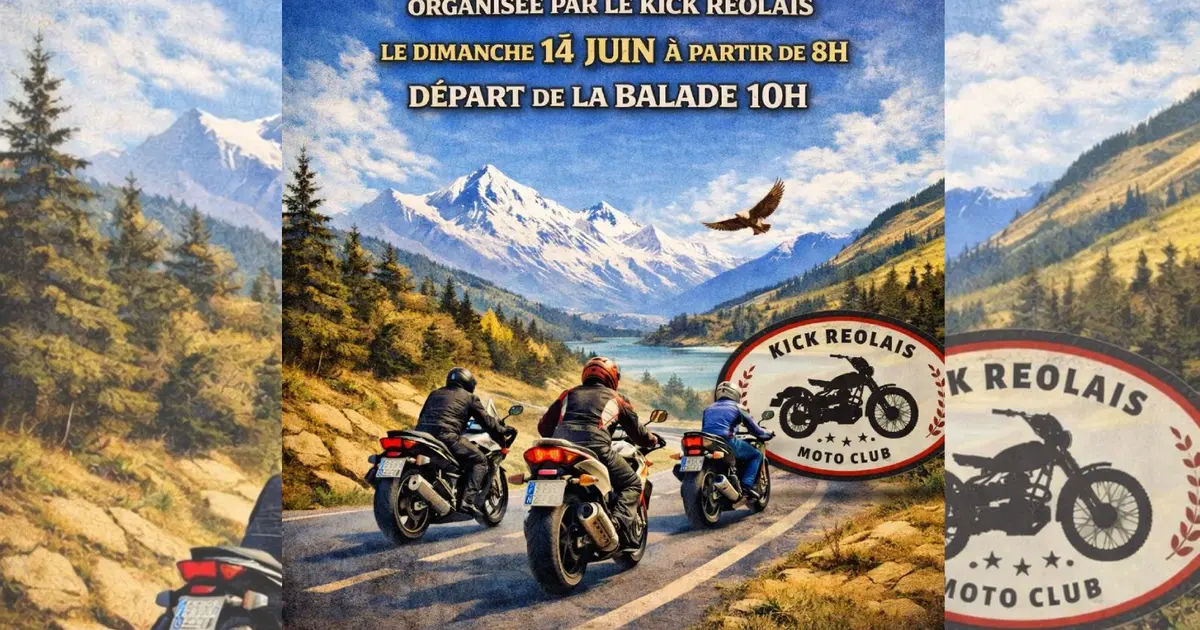 Balalde à moto et concert Rock