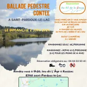Ballade pédestre contée à Saint-Pardoux-le-Lac