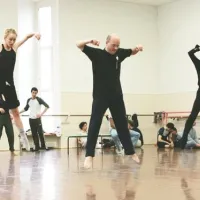 Les danseurs du Ballet du Rhin en répétition avec Bertrand d'At DR