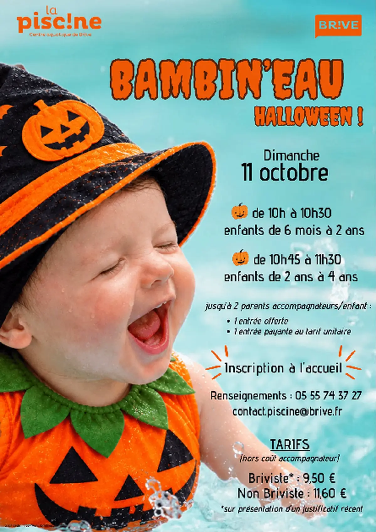 Bambin'eau Halloween (Piscine Municipale)