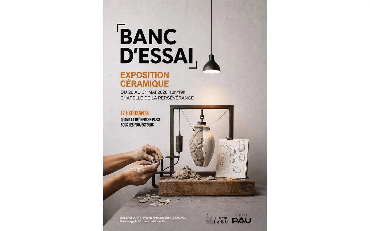 Banc d'Essai Exposition Céramique