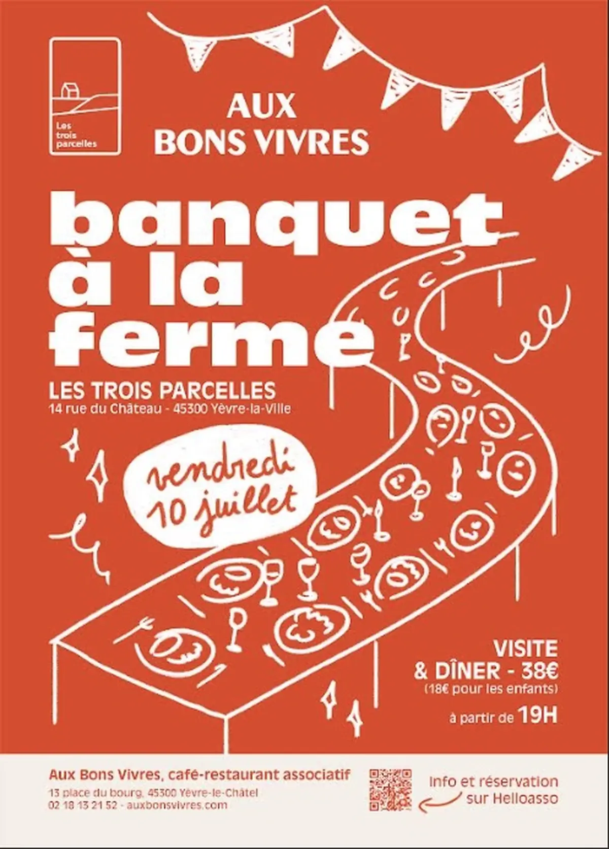Banquet à la ferme