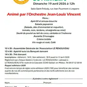 Banquet dansant du printemps