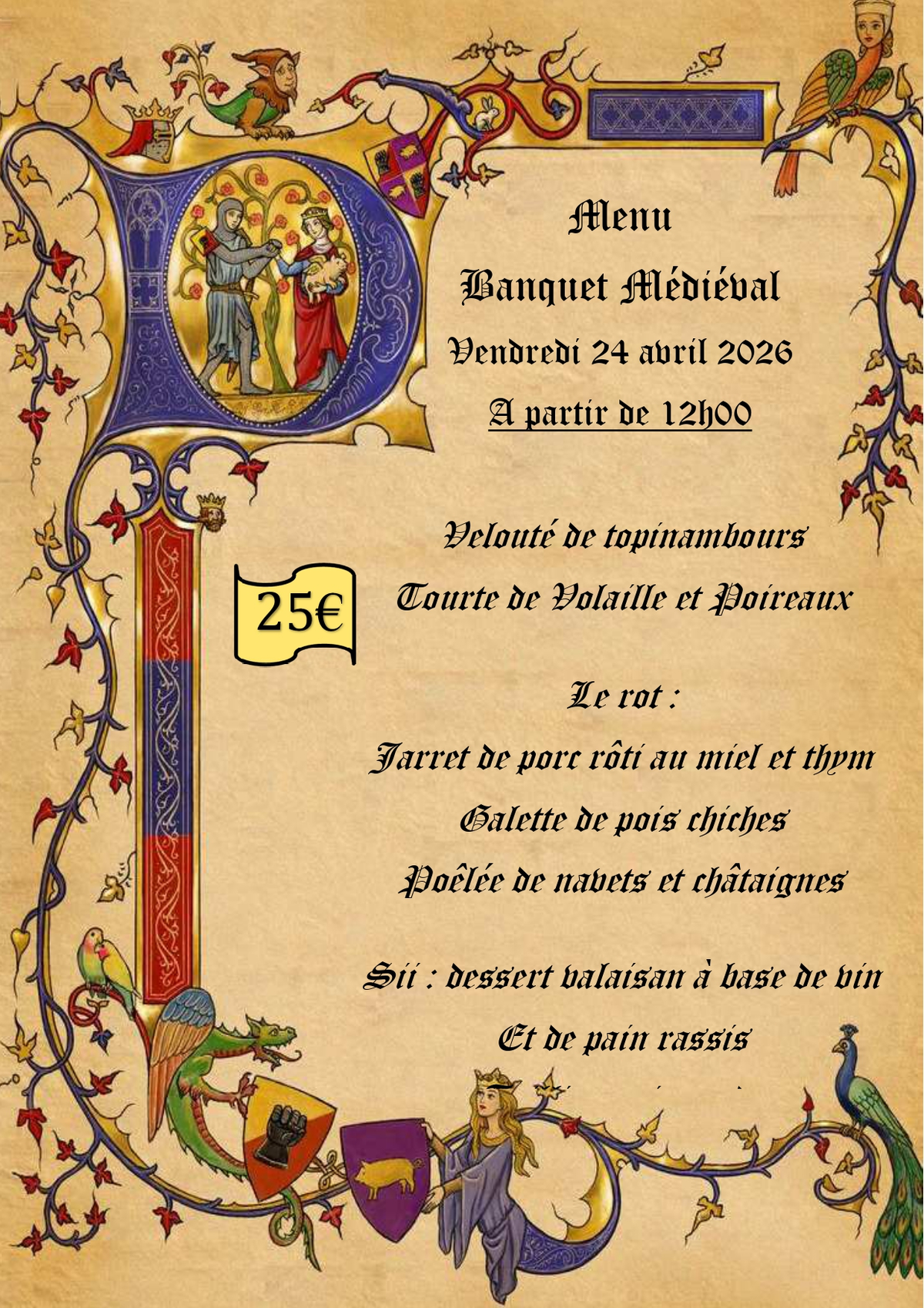 Banquet médiéval