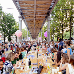 Banquet populaire et solidaire du 18e