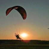 Bapt&ecirc;me de l'air en paramoteur &agrave; Bourges (18)