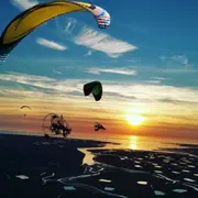 Baptême de l'air en paramoteur près d'Abbeville (80)