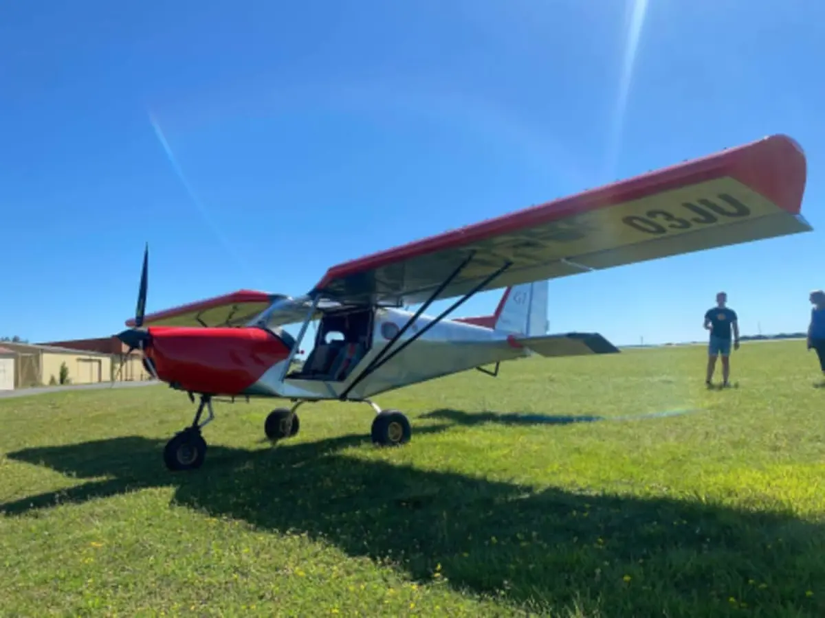 Baptême de l'air en ULM à Bourges (18)