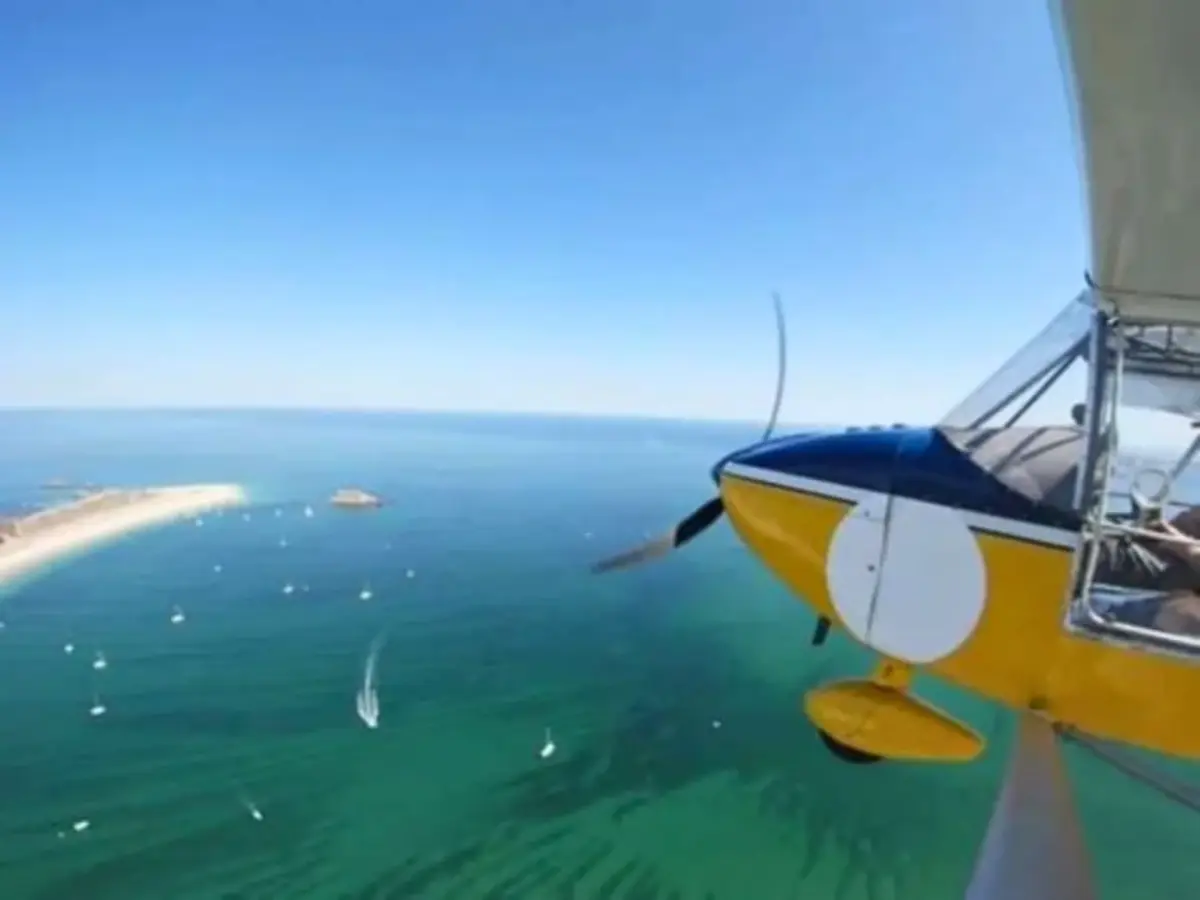 Baptême de l'air en ULM au-dessus du Golfe du Morbihan (56)