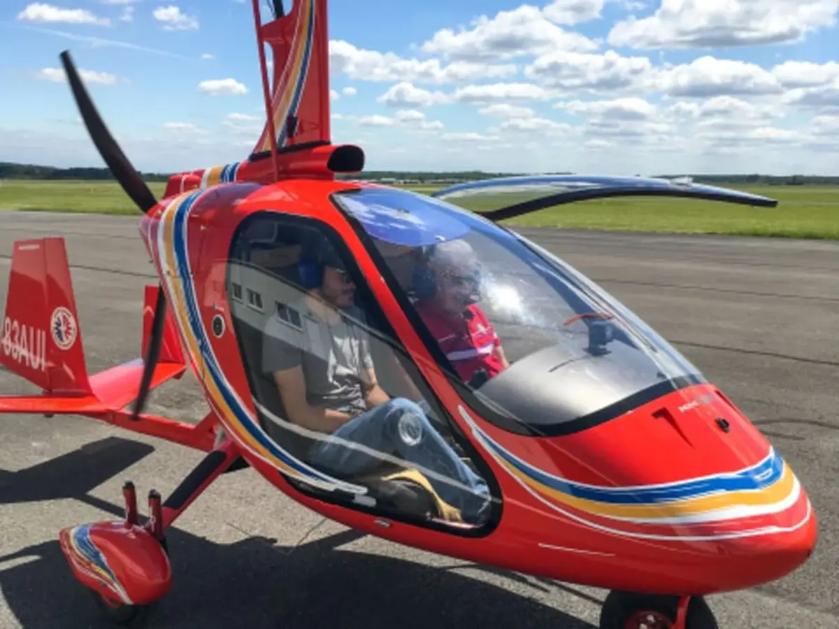 Baptême de l'air en ULM Autogire à Blois (41)