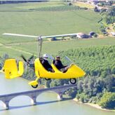 Bapt&ecirc;me de l'air en ULM Autogire &agrave; Marmande (47)