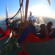 Baptême de l’air en ULM autogire dans le Golfe du Morbihan (56)