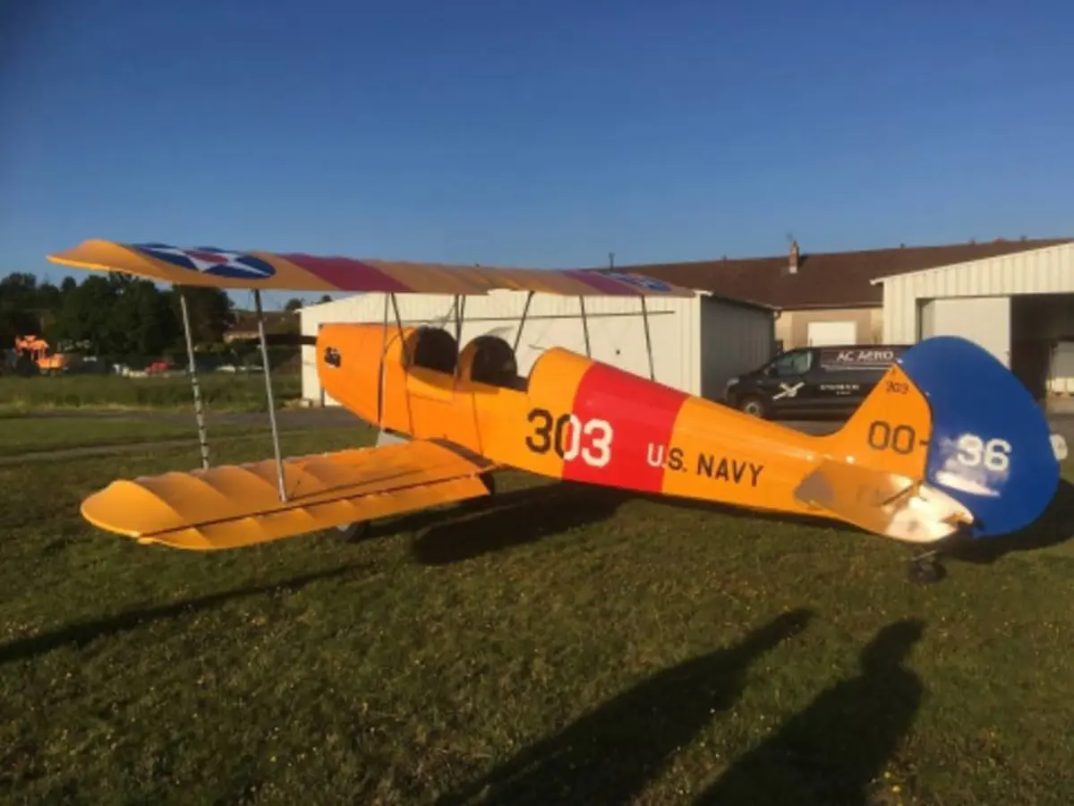 Baptême de l'air en ULM Biplan à Épinal (88)