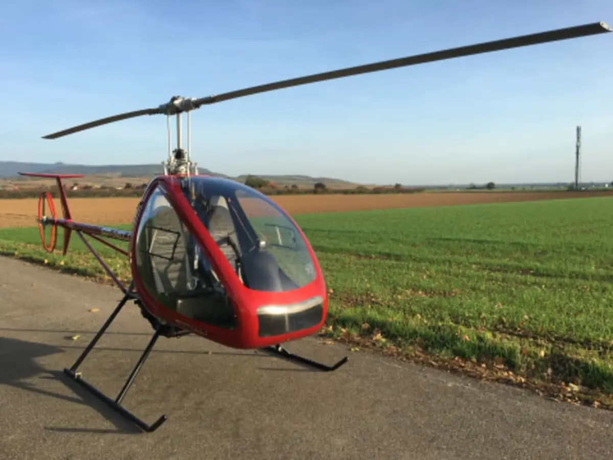 Baptême de l'air en ULM hélicoptère à Issenheim (68)