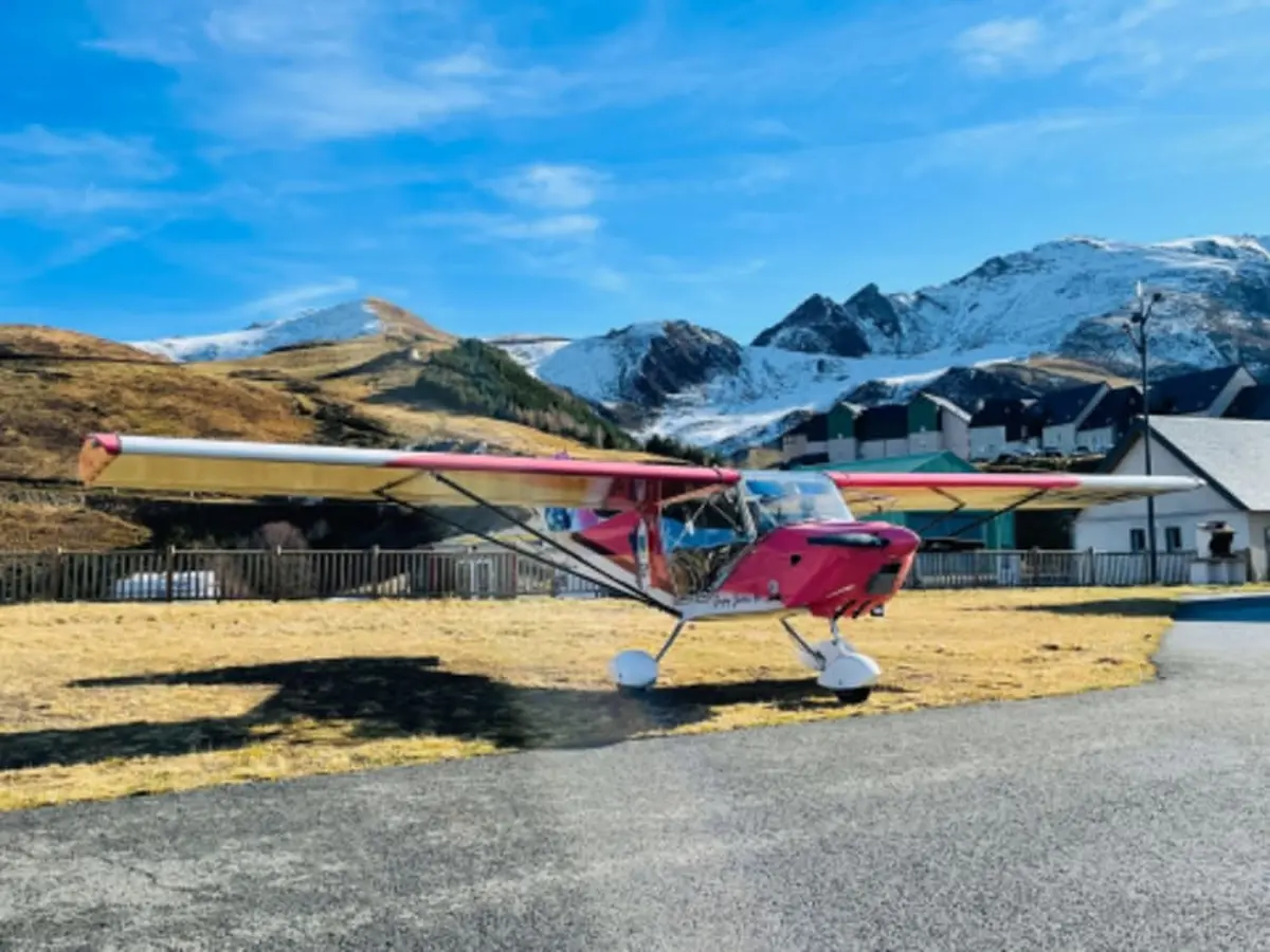 Baptême de l'air en ULM multiaxe au Fousseret (31)