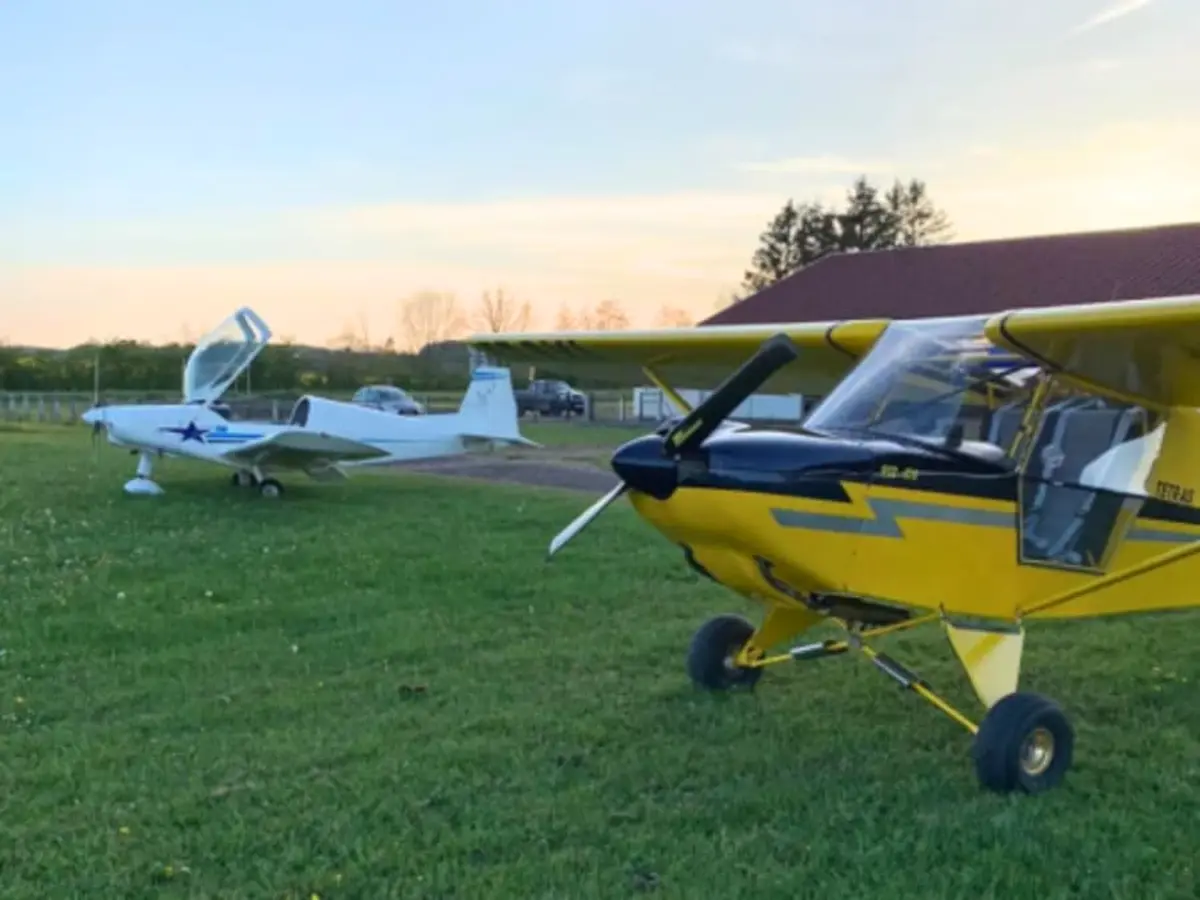Baptême de l'air en ULM Multiaxe près de Dieuze (57)