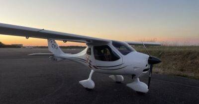 Bapt&ecirc;me de l'air en ULM Multiaxes &agrave; Cahors (46)