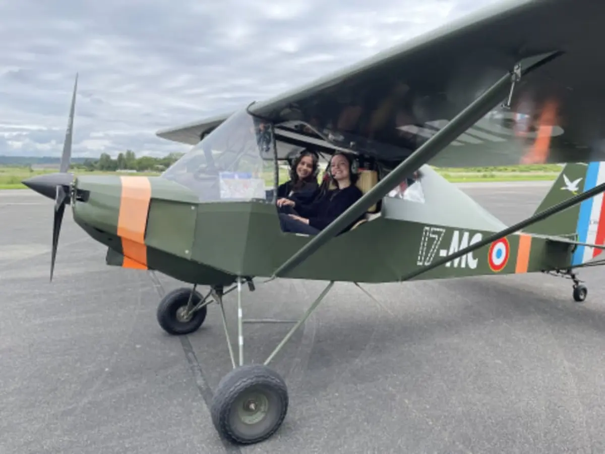 Baptême de l'air en ULM multiaxes à Saint-Cyr-l’Ecole (78)